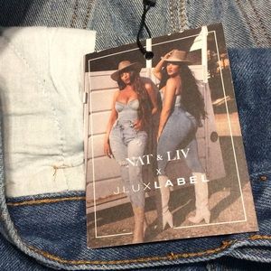 New J Lux high waist jeans